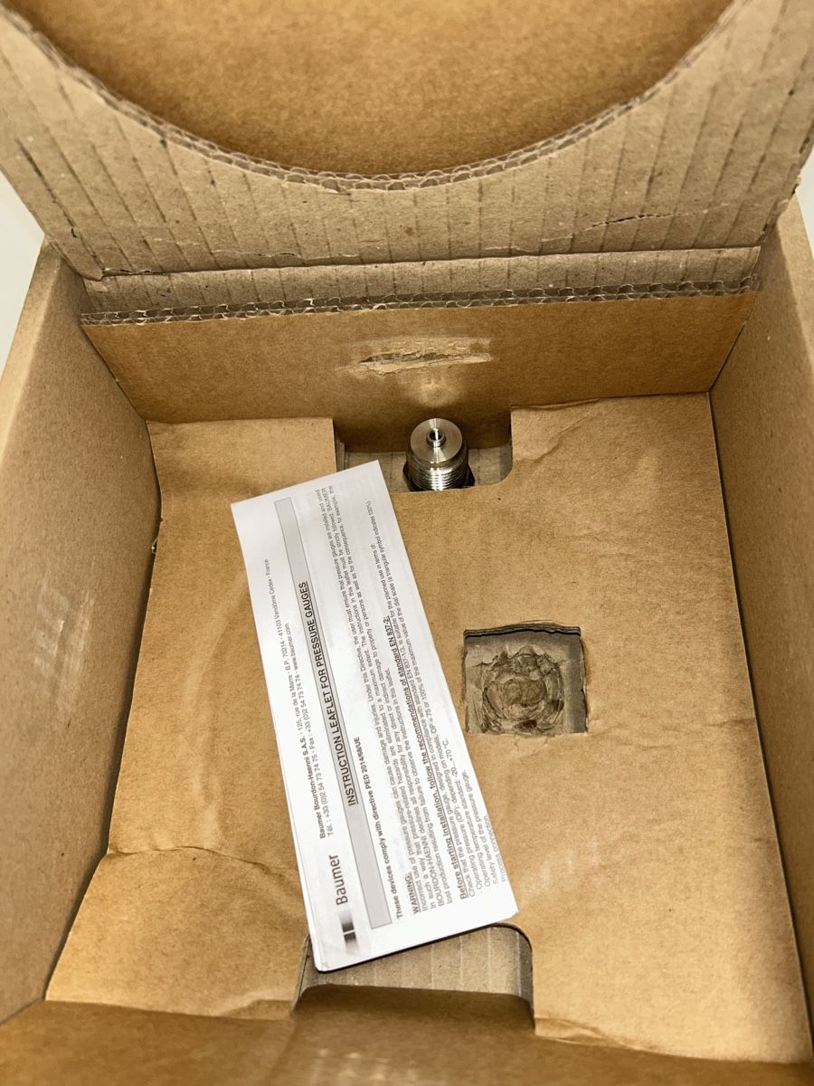 Messen: Manometer Bourdon Typs MIX7 – Neu und originalverpackt aus Rümlang von Zone24 4