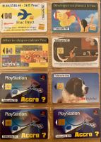 Carte téléphonique française PLAYSTATION, FNAC...