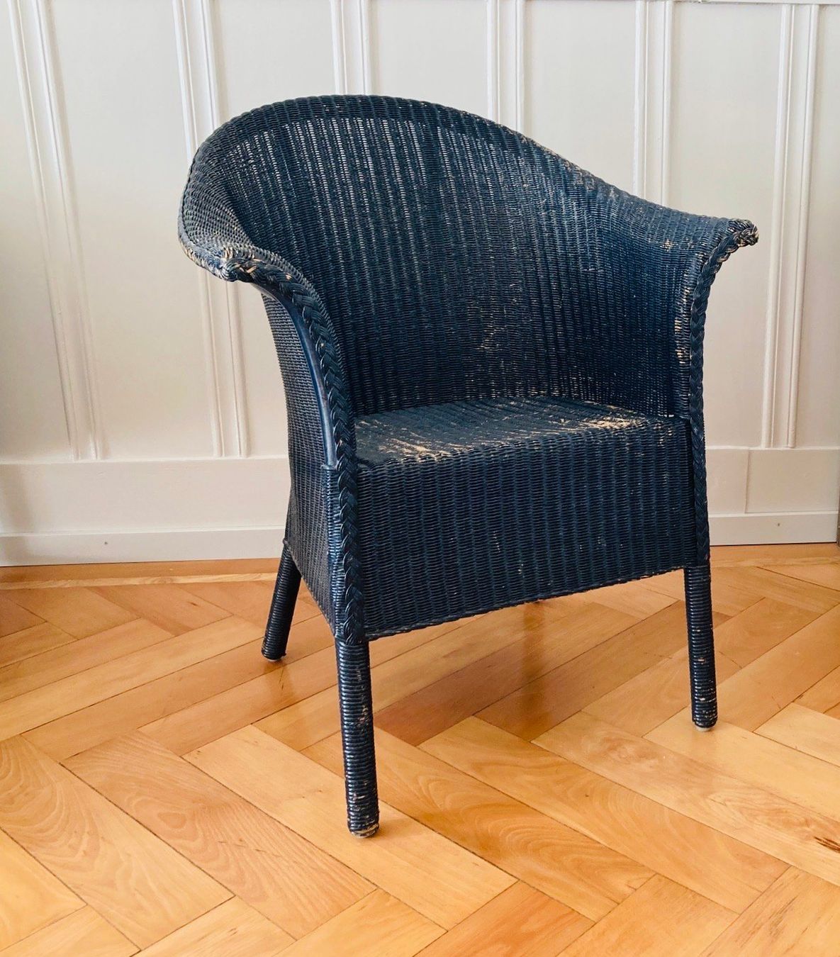 Poltrone: Loom Chair, Sessel, Dunkelblau – Usato da Zürich venduto da cornetto55 2