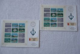 1978 LEMANEX Block 1 x FDC + 1 x Ausstellungsbeleg