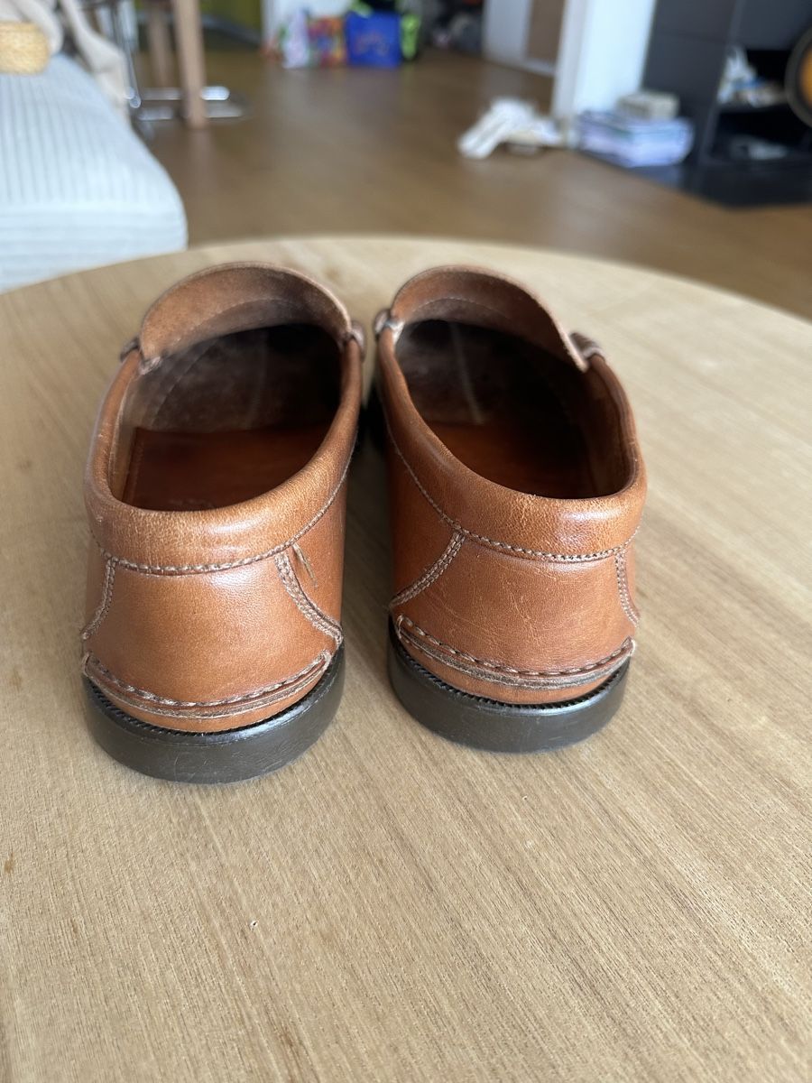 Paraboot Herrenschuhe: Paraboot Coraux Penny Loafer cognacbraun – Gebraucht aus Oberegg von Nico6839 2