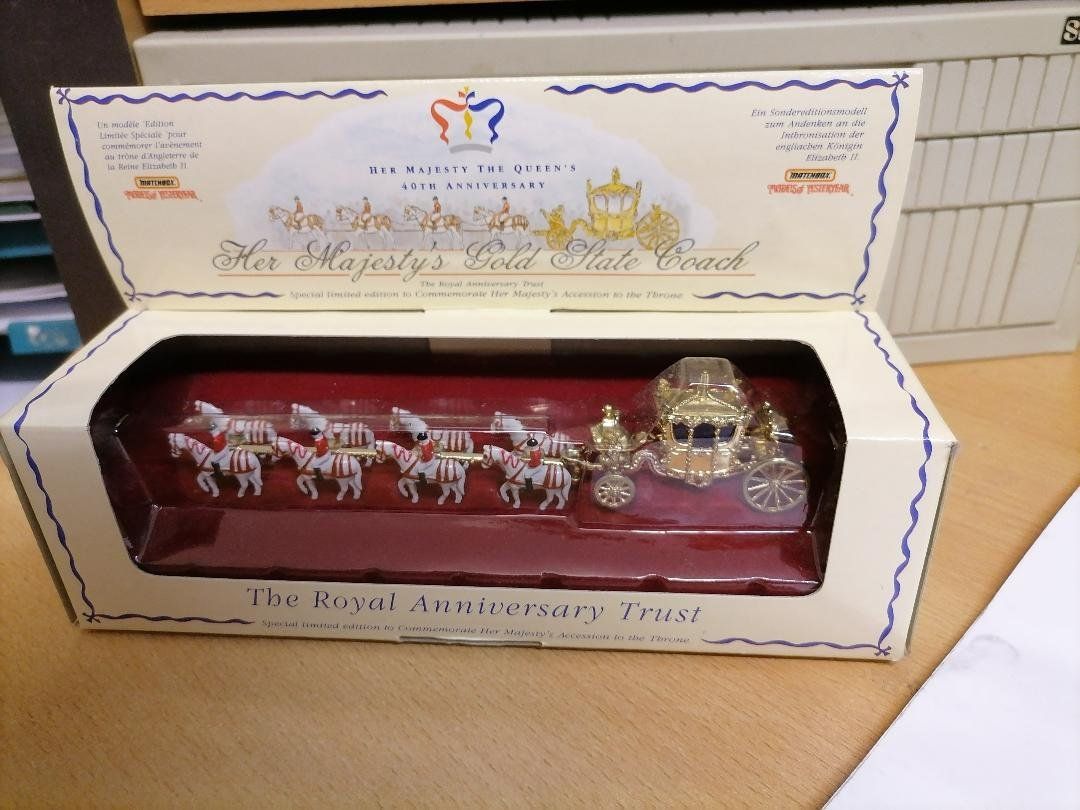 Matchbox Modellini d'auto: Matchbox Sonderedition Intbronisation Königin Elizabeth II. – Nuovo e nell'imballaggio originale da Maulburg venduto da vatermartin