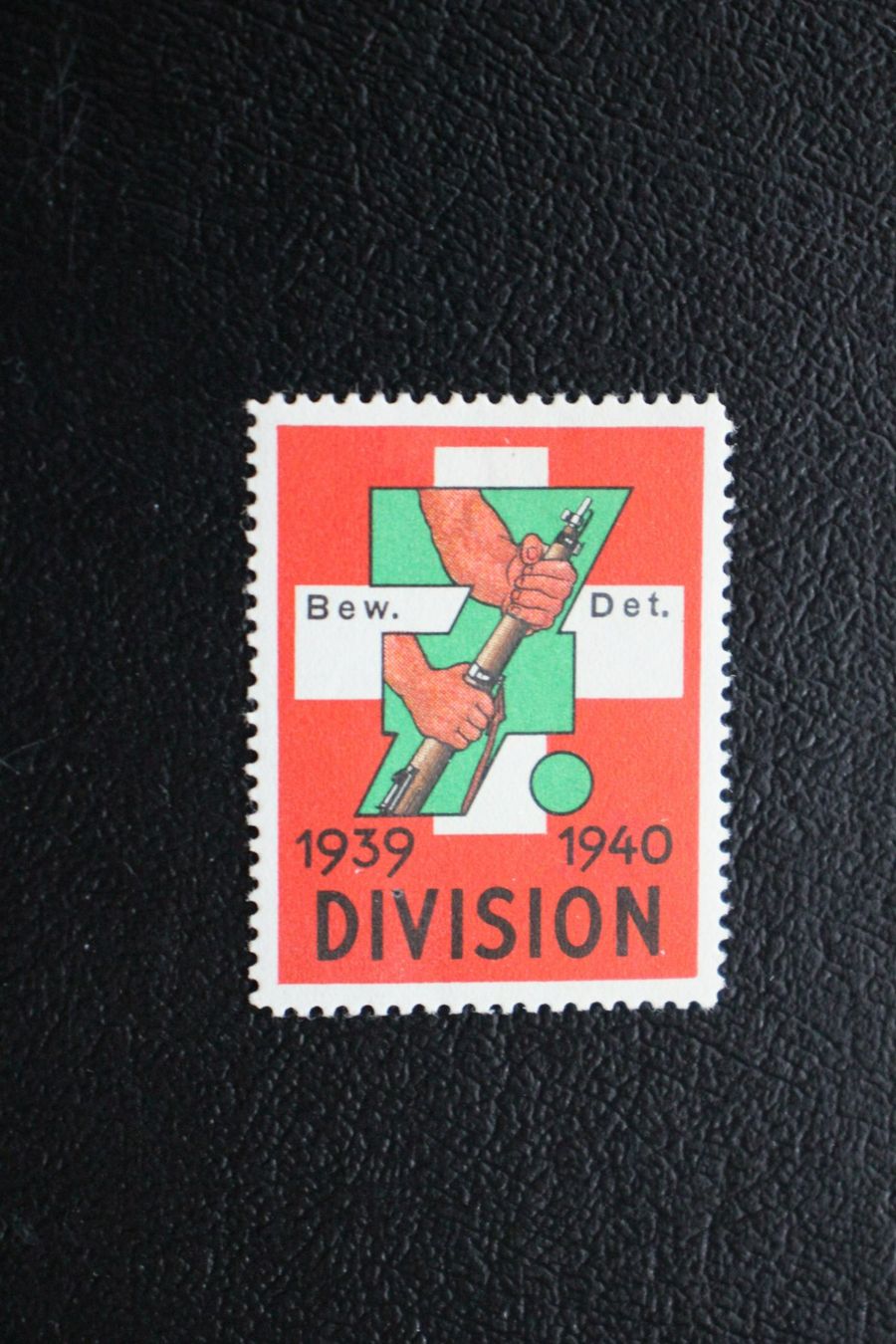 Tutti i francobolli: Bew. Det. 7. DIVISION  1939 - 1940 – Usato da Wiedlisbach venduto da Hrudolfo