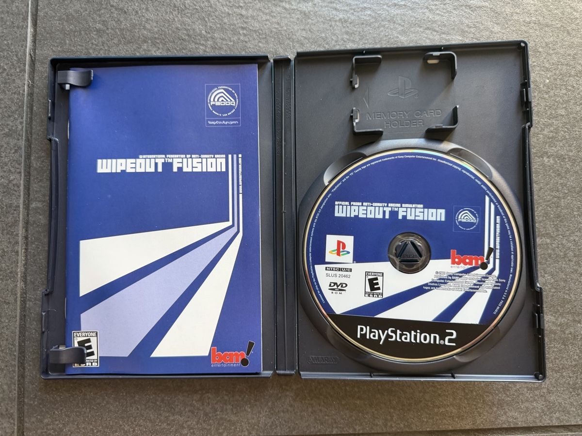 Sony Jeux: WipEout Fusion PS2 NTSC – D'occasion à Zürich par cENS0R 2