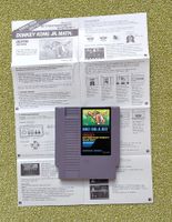 Donkey Kong Jr. Math. NES Deutsch Anleitung EUROPEAN VERSION