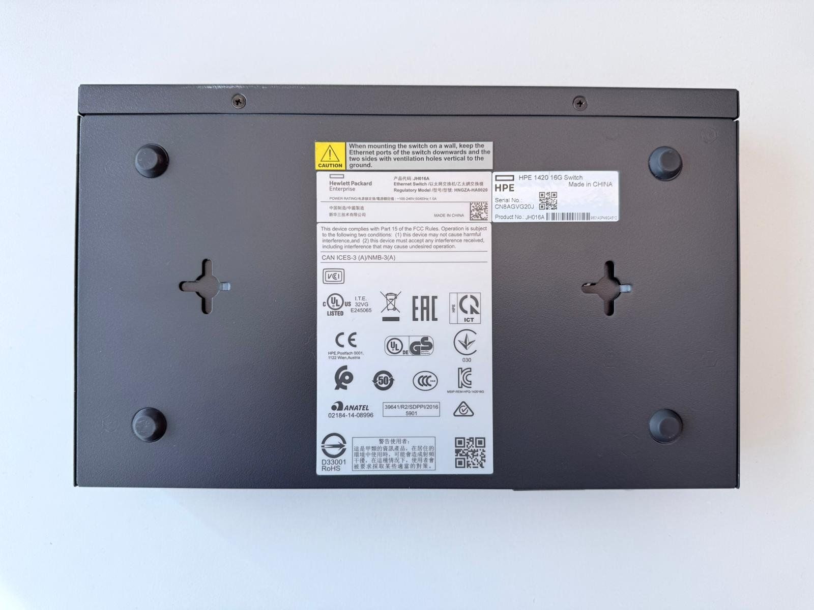 Hewlett Packard Hub & Switch: Netzwerk Switch HPE Office Connect 1420 Series Switch – Usato da Wallisellen venduto da lane.verkauf 1