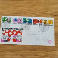FDC Nederland Innsbruck Oostenrijk 1968
