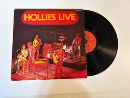 Langspielplatte The Hollies Live von 1976