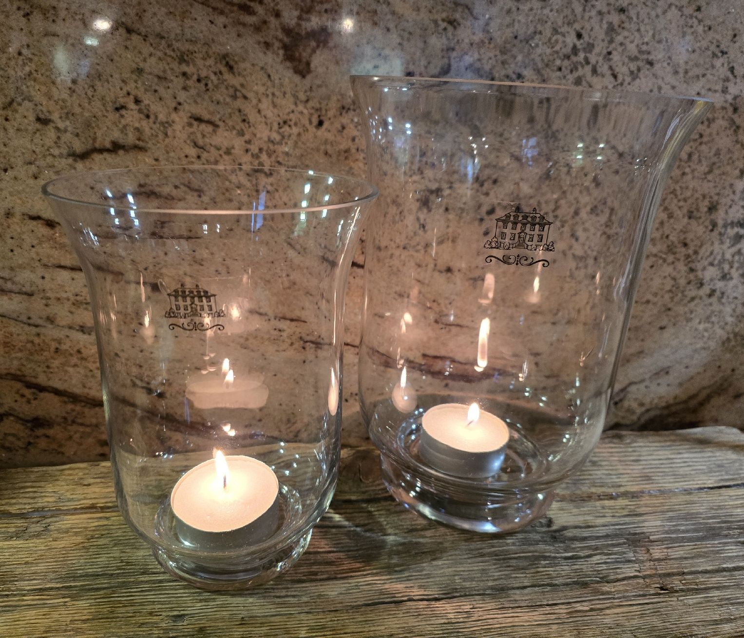 Bicchieri: Grosses Windlichter-Set, 20x25cm. – Usato da Walkringen venduto da Vanuca 1