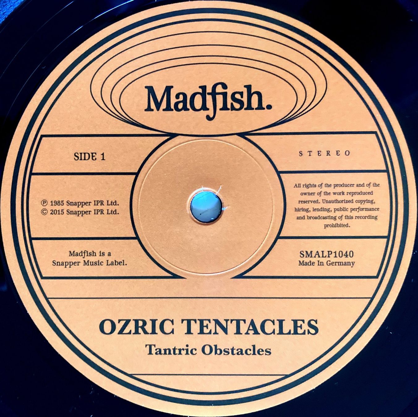 Schallplatten: OZRIC TENTACLES - TANTRIC OBSTACLES – Gebraucht aus Bottens von hotter-than-hell 2