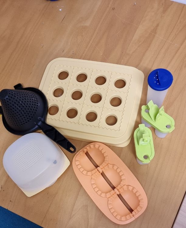Tupperware Küchenhelfer Ravioli Gewürzdosen Sieb Käse | Kaufen auf Ricardo