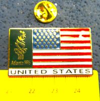 PLYMPIA USA ATLANTA 1996 UNITED STATES PIN GROSSS 40x22mm