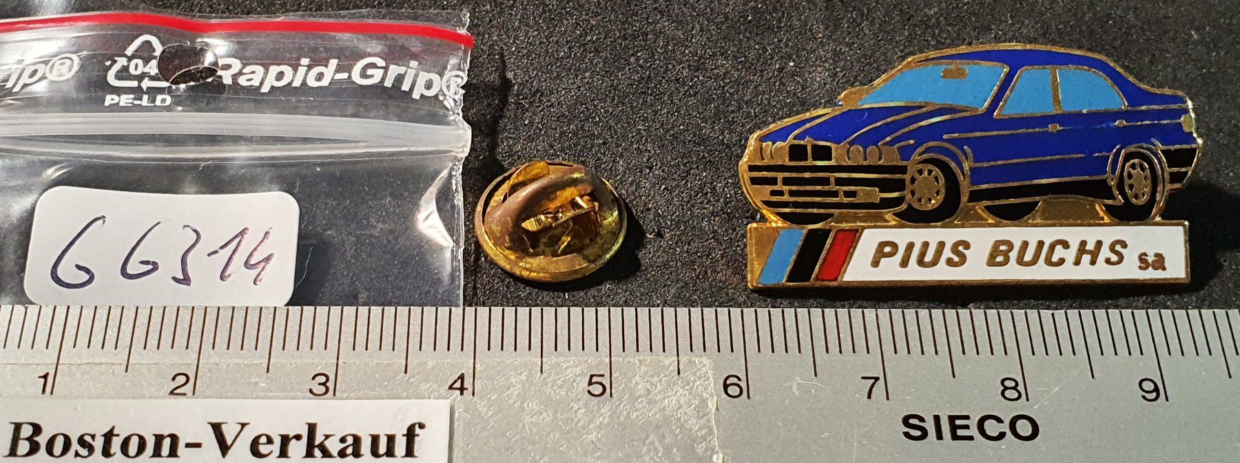BMW Placchette & Badge: GG314 - Pin PIUS BUCHS sa Auto BMW – Usato da Reinach BL venduto da Boston-Verkauf 1