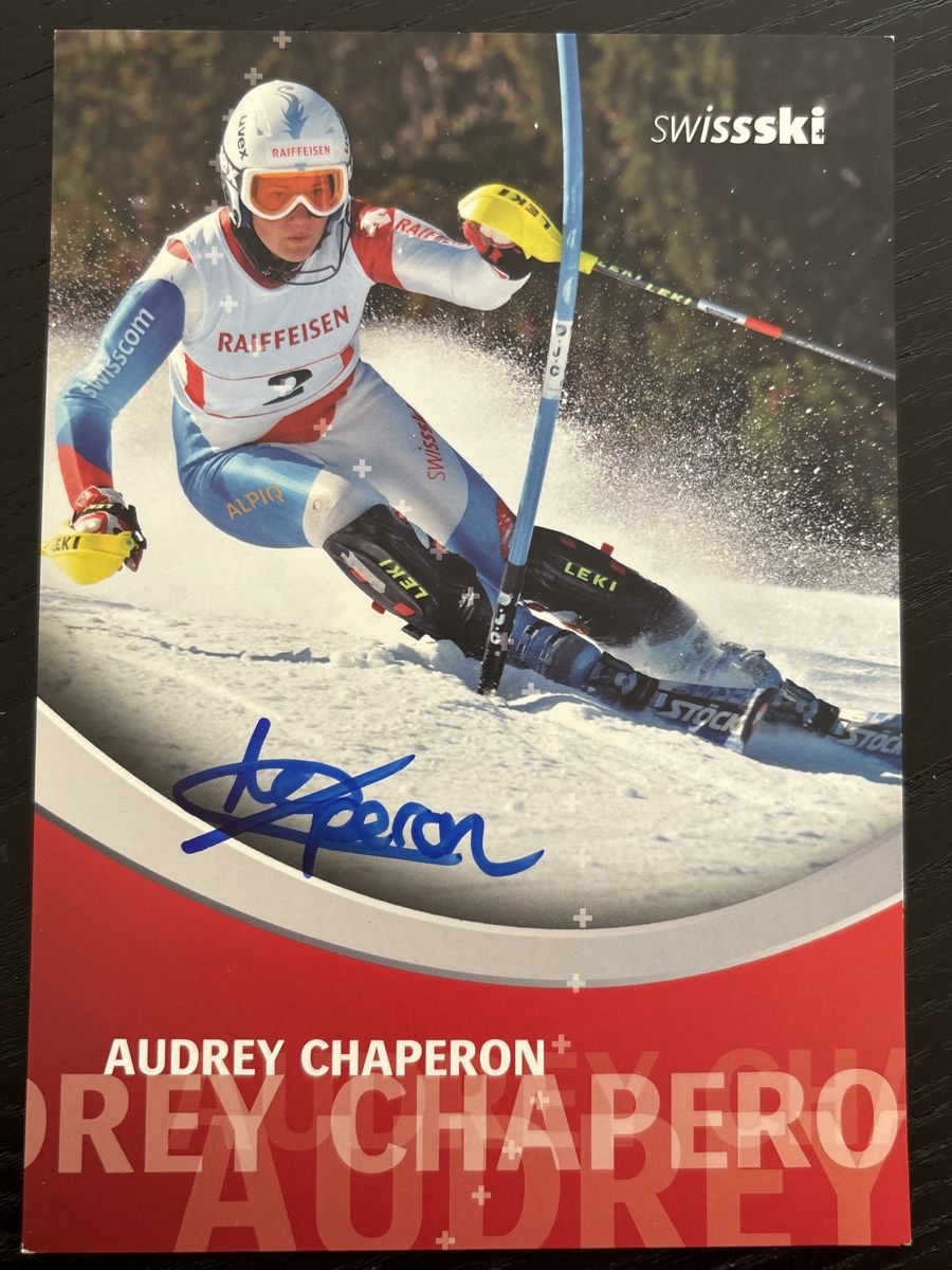 Autografi: Audrey Chaperon – Usato da Uetendorf venduto da hoisle