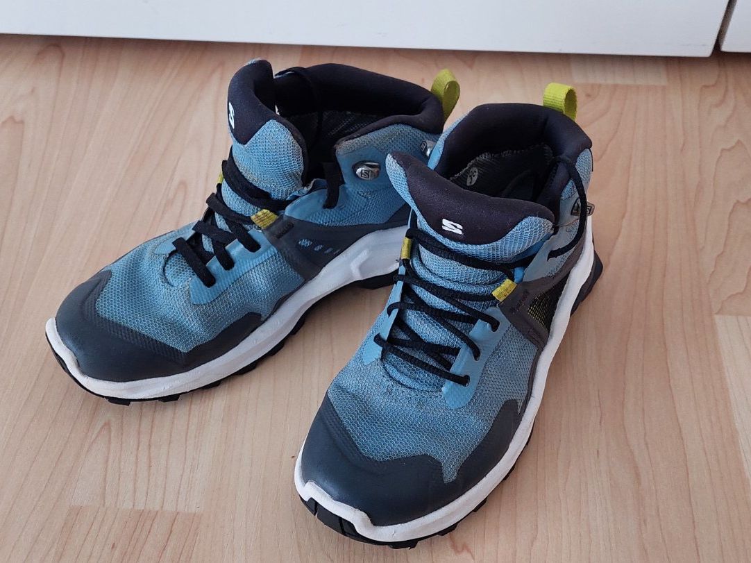 Salomon Schuhe für Jungen: Salomon Wanderschuhe, Grösse – Gebraucht aus Lömmenschwil von daedus