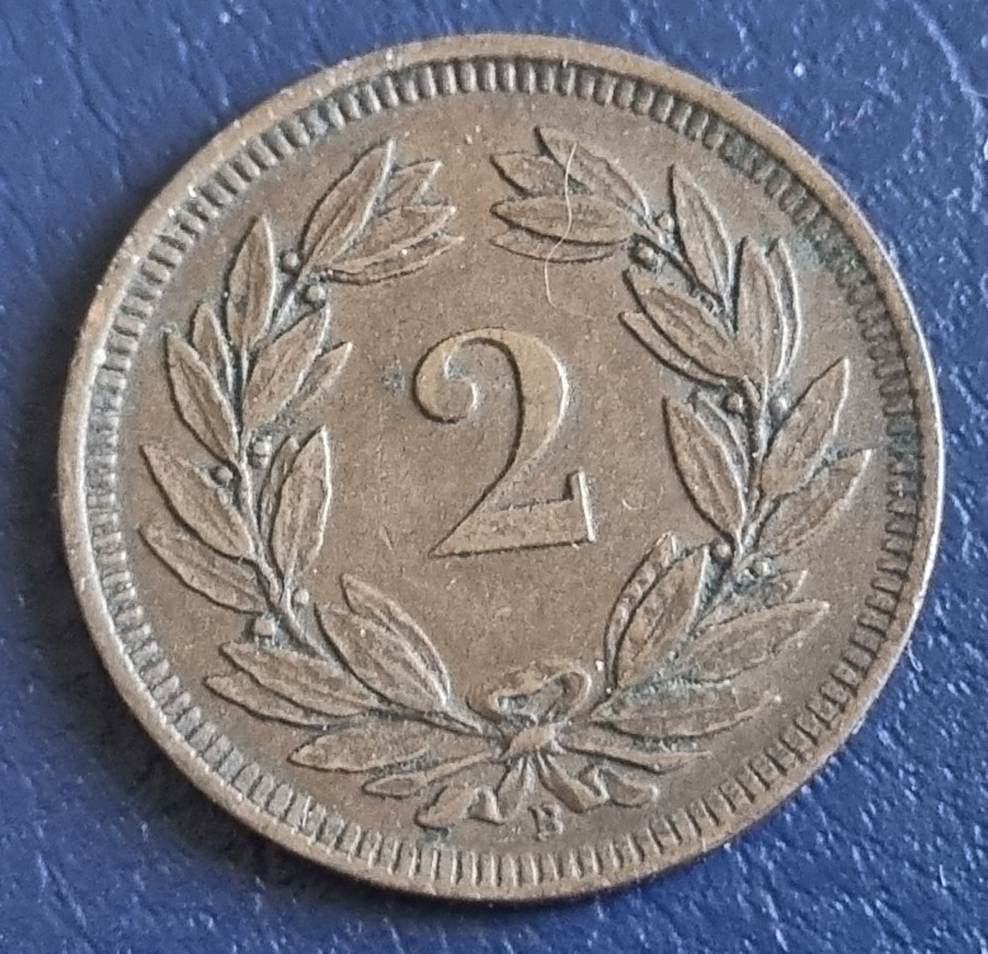 Tutti le monete: 2 RAPPEN SCHWEIZ - 1907  – Usato da Heimenschwand venduto da Valvora 1