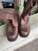 Camel Active Stiefel braun Leder Grösse 49 getragen