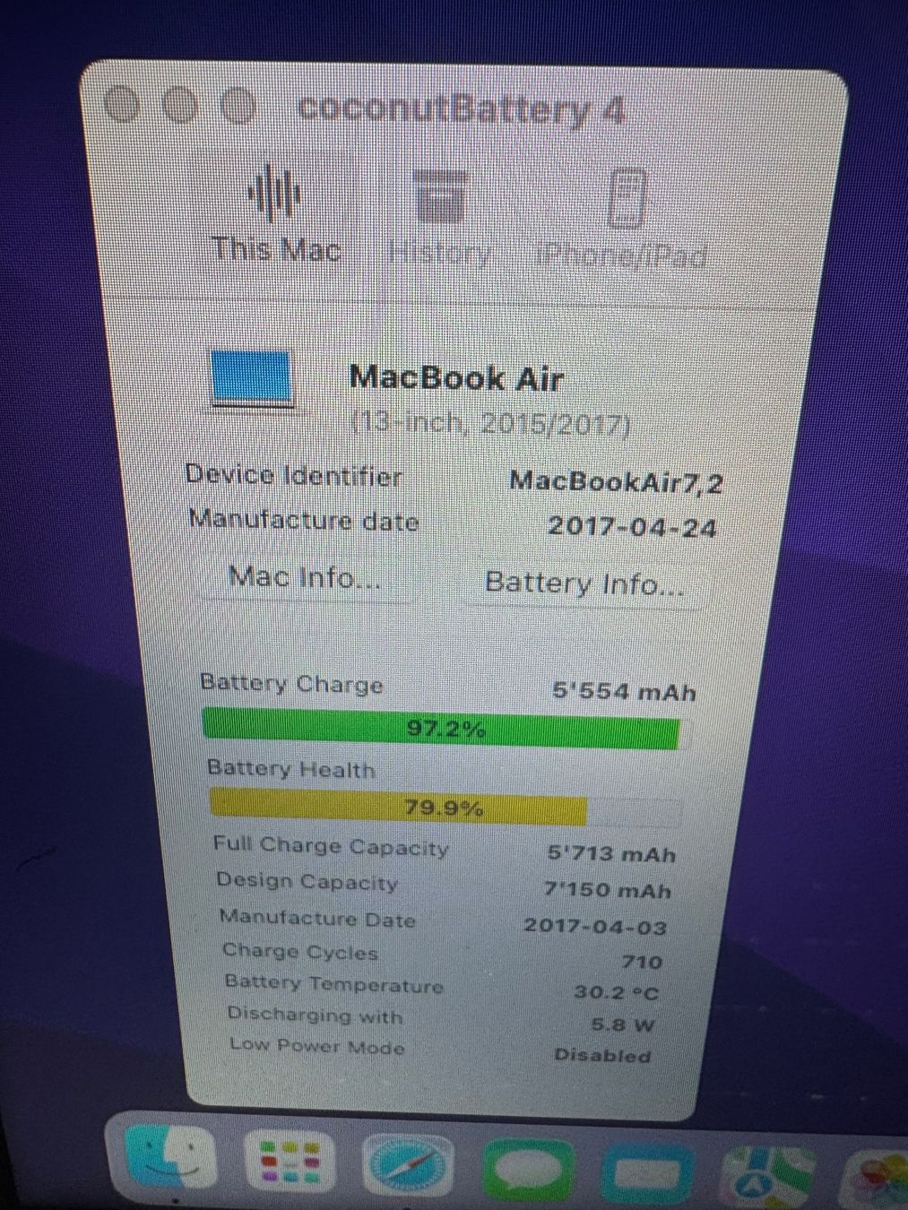 Apple Notebook: MacBook Air 13 inkl. Microsoft Office 2021 – Usato da Adliswil venduto da Busys 3
