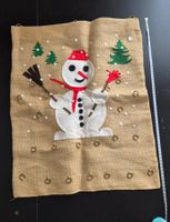 Adventskalender Schneemann zum Aufhängen gebraucht