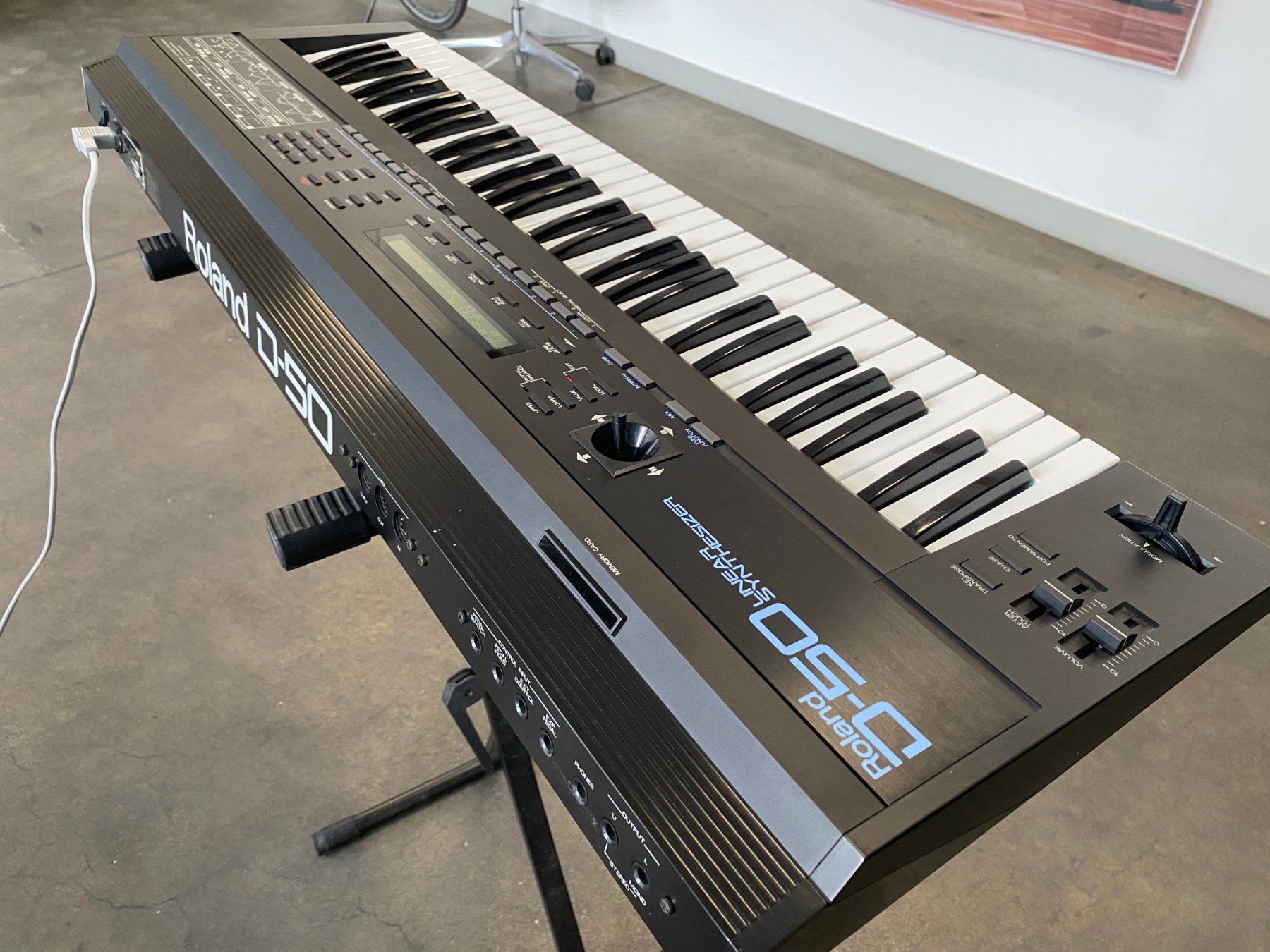 Roland Musikinstrumente: Roland D 50 – Gebraucht aus Ichertswil von Jazzbassplayer68 2