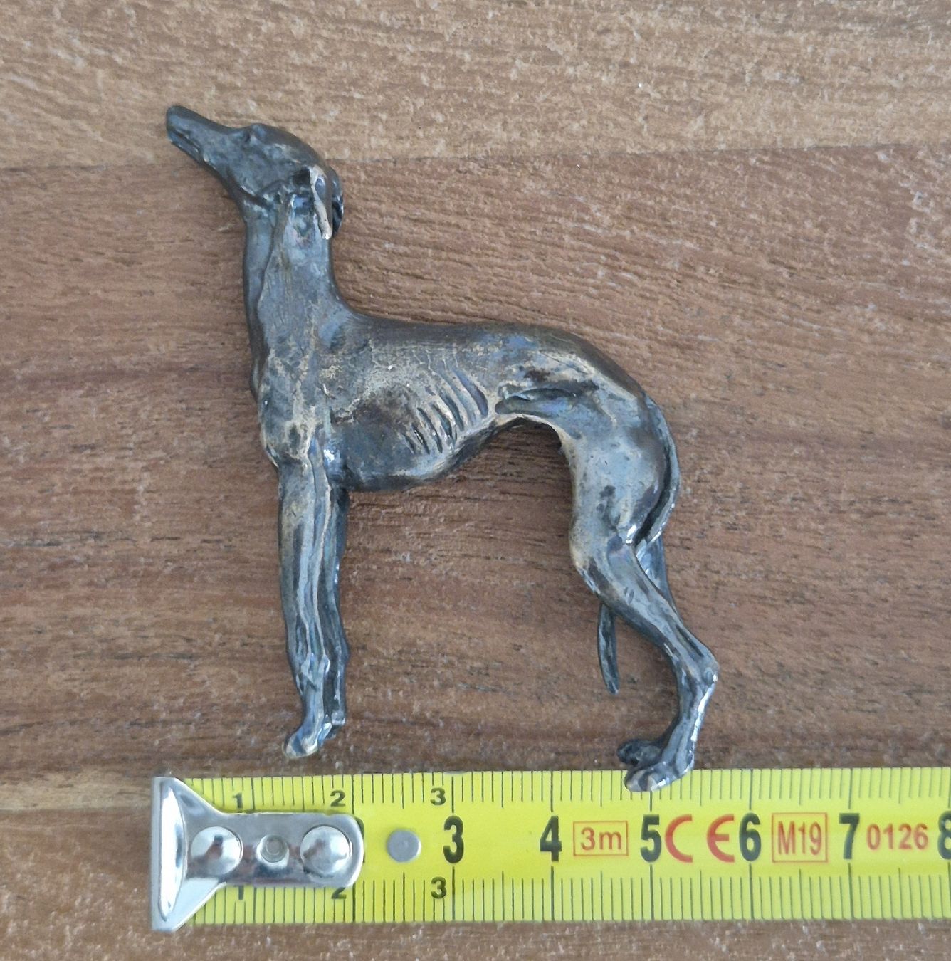Statuette: Windhund Figur aus Silber – Usato da Zürich venduto da Dalema13 6