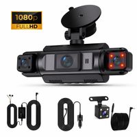 NEU 4 Kanal Dashcam Auto DVR Rückkamera / Caméra voiture