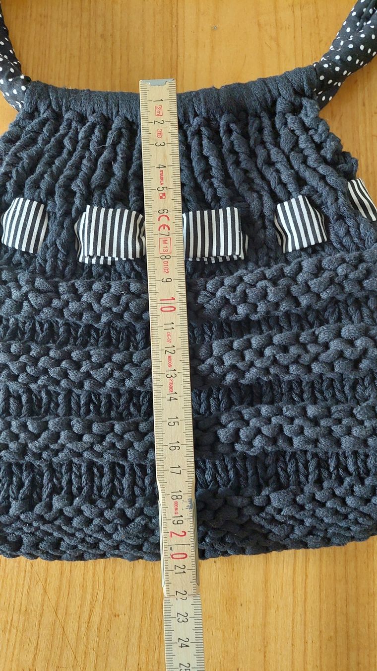Borse da donna: Handtasche gestrickt – Nuovo (secondo la descrizione) da Zizers venduto da Pinot55 4