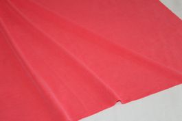 ***AUSVERKAUF*** Stoff Jersey uni korallenrot