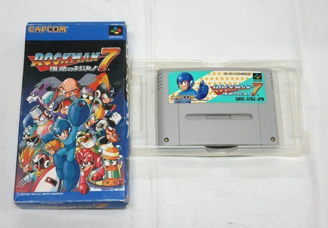 Nintendo Giochi: ROCKMAN 7 (JAP) - SUPER FAMICOM – Usato da Spiegel b. Bern venduto da Natix