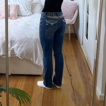 Miss Me Vintage Miss Me Straigth Jeans Blue