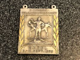 Abzeichen 1. POLIZEI-Meisterschaft  - BASEL 1939