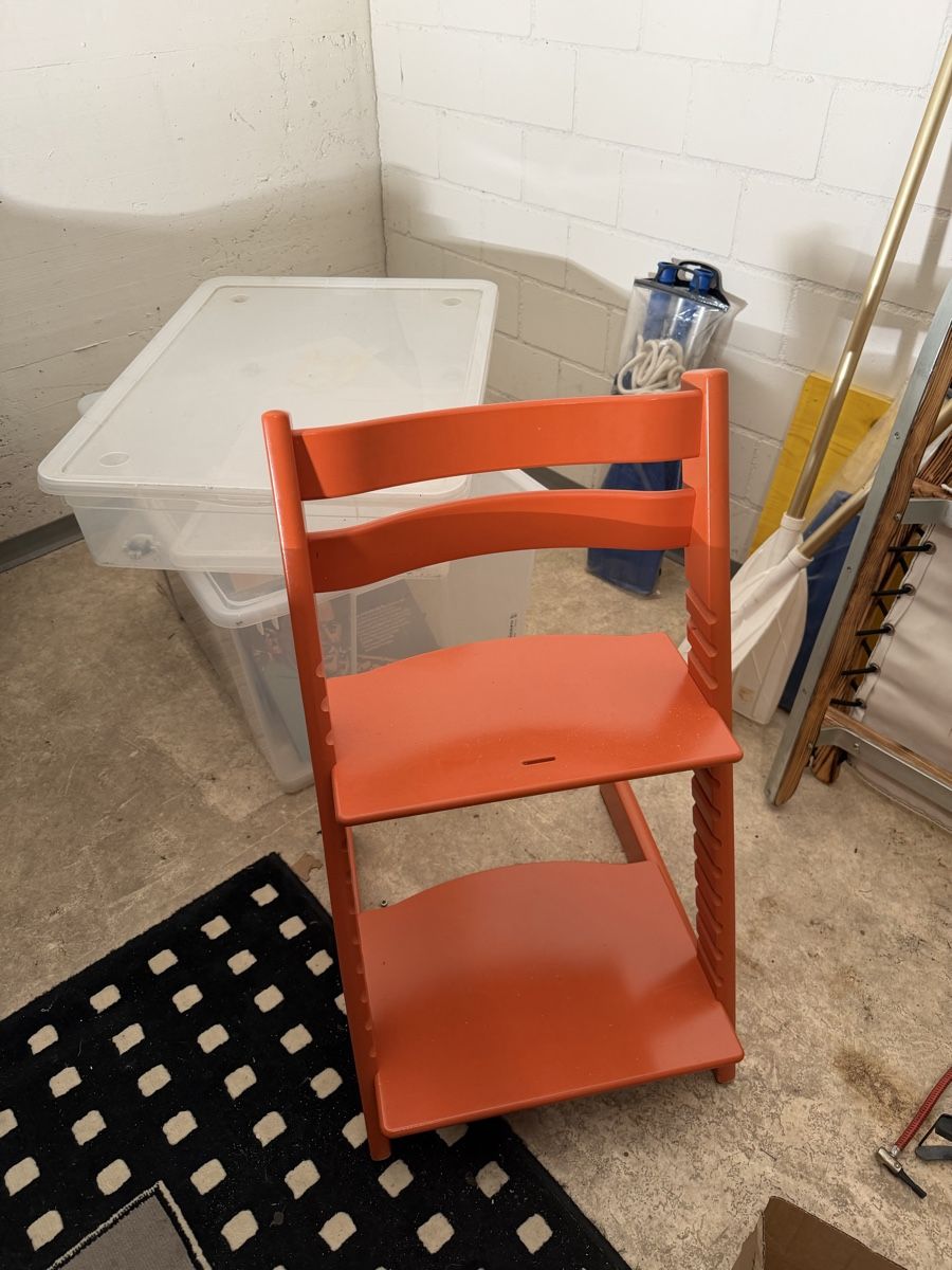 Seggioloni: Triptrap orange – Usato da Rothenfluh venduto da sunneschyn88