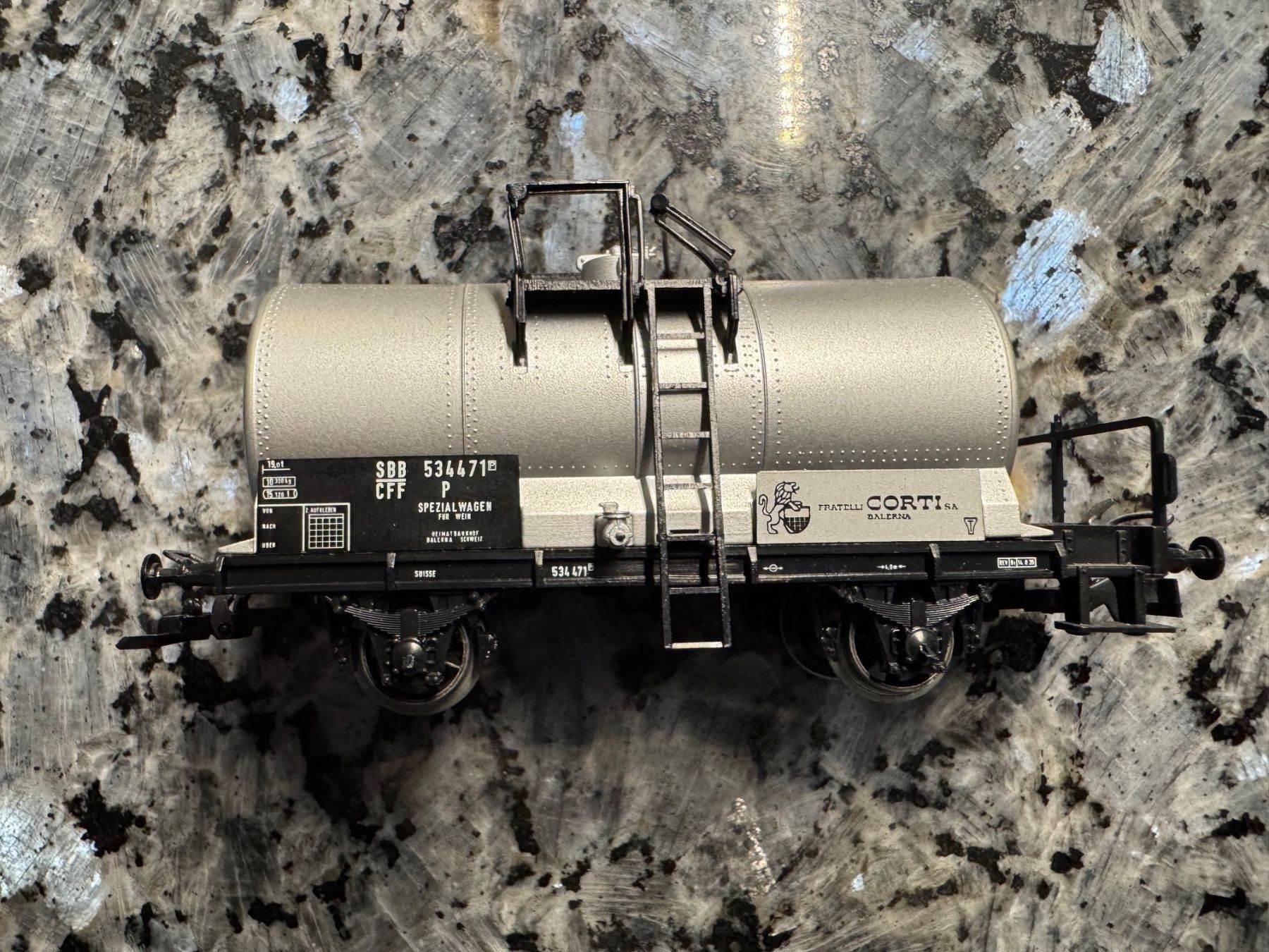 Märklin Modellini di ferrovie: 1 Eisenbahnwagen Märklin – Usato da Bronschhofen venduto da pgds