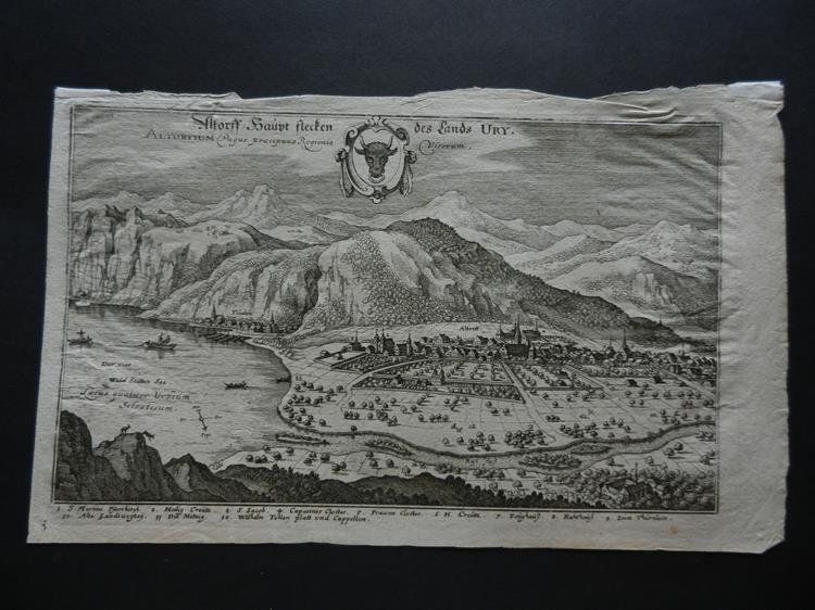 Incisioni: Altdorf Merian – Usato da Risch venduto da Rischli15