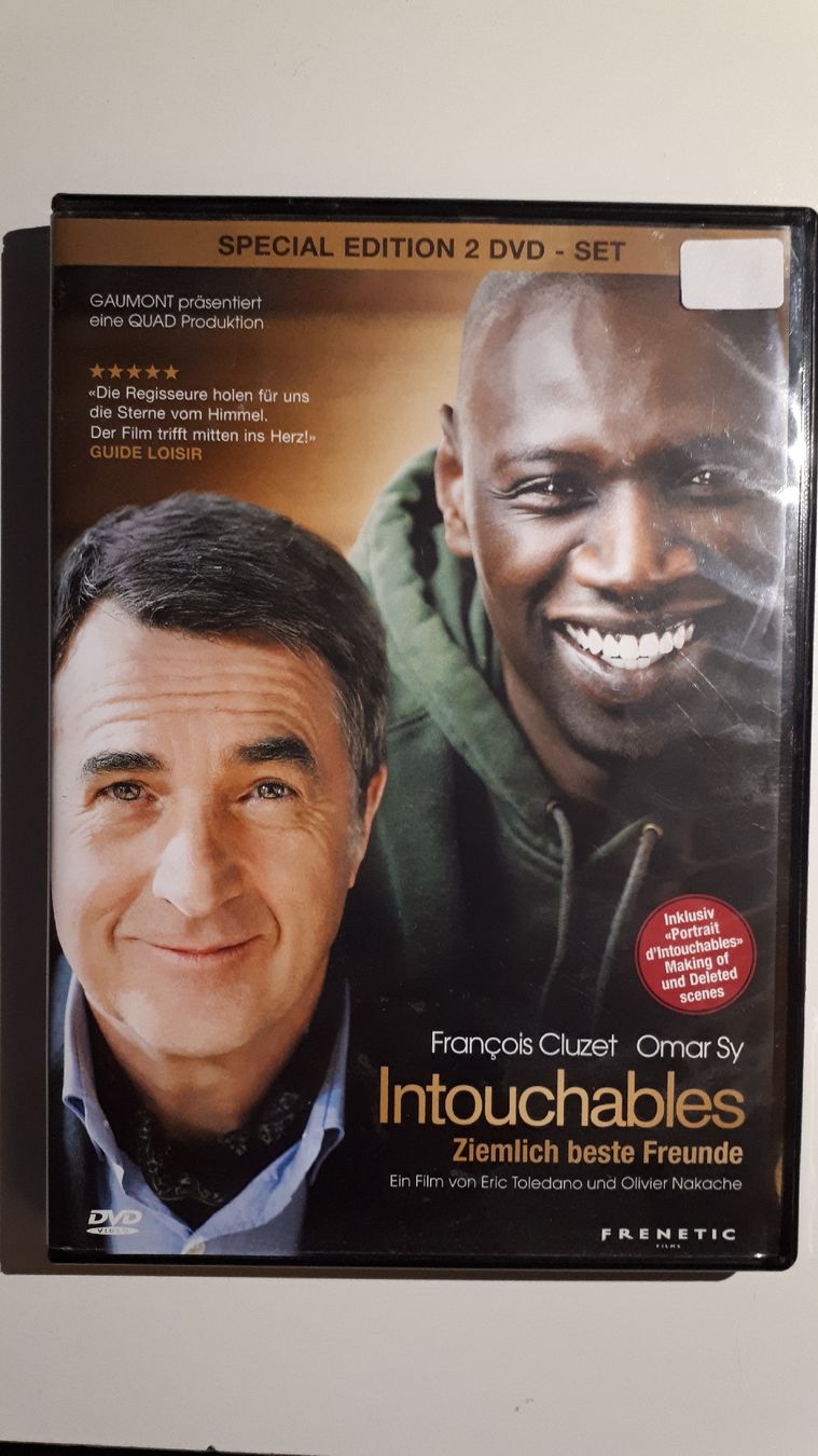 Tutti i DVDs: Intouchables - Ziemlich beste Freunde  Special edition 2 DVD – Usato da Dietikon venduto da Buchantiqdietikon