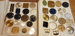 37 Stk. Bulova Vintage Zifferblätter neu, NOS.