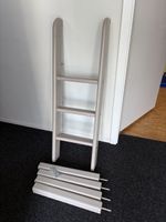 Leiter für Flexa Hochbett Holz grau mit Zubehör gebraucht