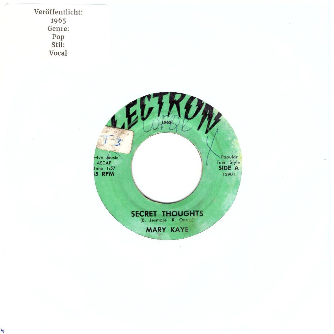 Dischi in vinile: MARY KAYE – Usato da Bassersdorf venduto da house-of-vinyl