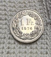 1 Franken 1974,  Zustand vz.