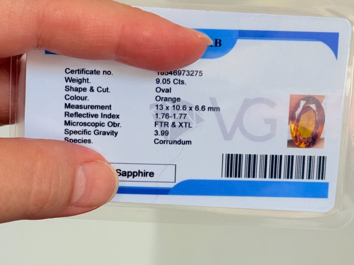 Pietre preziose: Certified 9.05 Ct Oval Cut Loose Gems AAA+ – Nuovo e nell'imballaggio originale da Genève venduto da AWWA 9