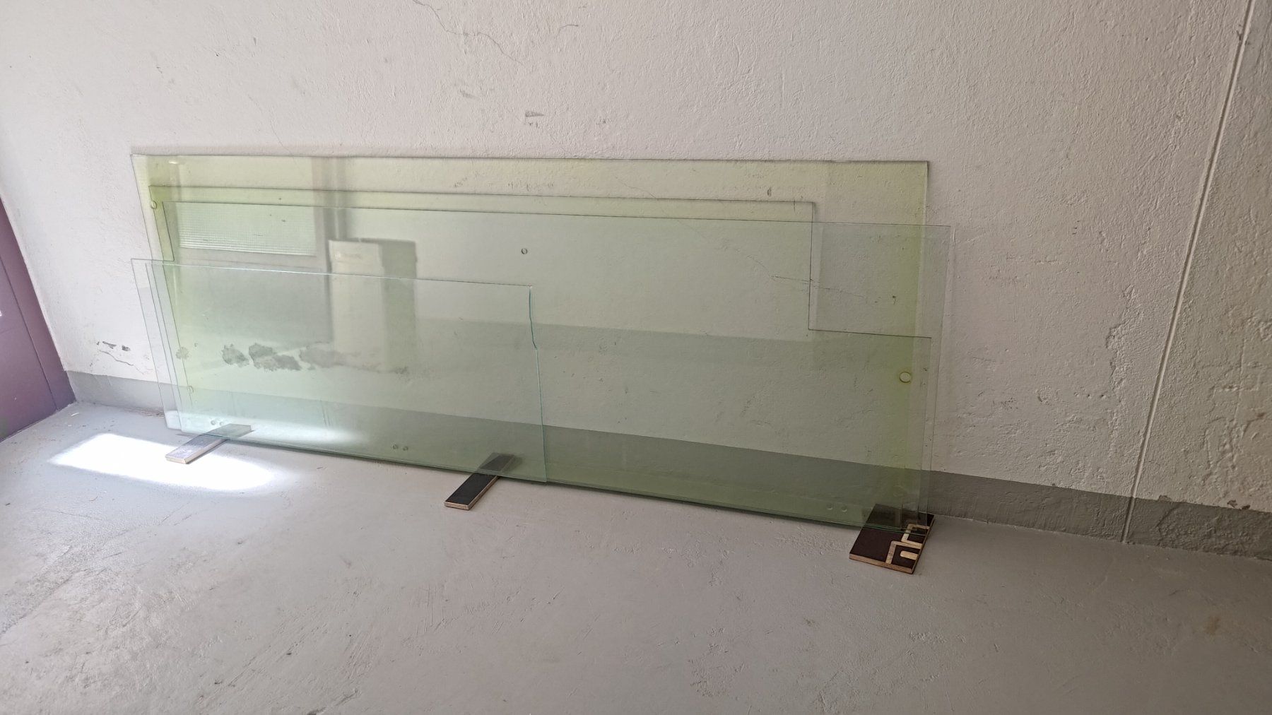 Bicchieri: Grosse 8mm Glasscheiben VSG, ESG, Vitrinenglas – Usato da Gerzensee venduto da cobo02