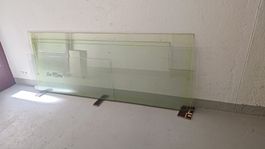 Grosse 8mm Glasscheiben VSG, ESG, Vitrinenglas