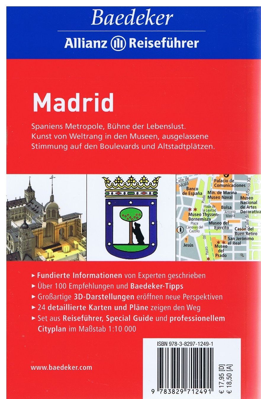 Libri: Madrid Reise-Handbuch von Baedeker – Usato da Unterengstringen venduto da Lastchance 1