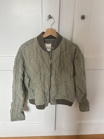 Mango Bomberjacke / Übergangsjacke in Mint, Grösse XS
