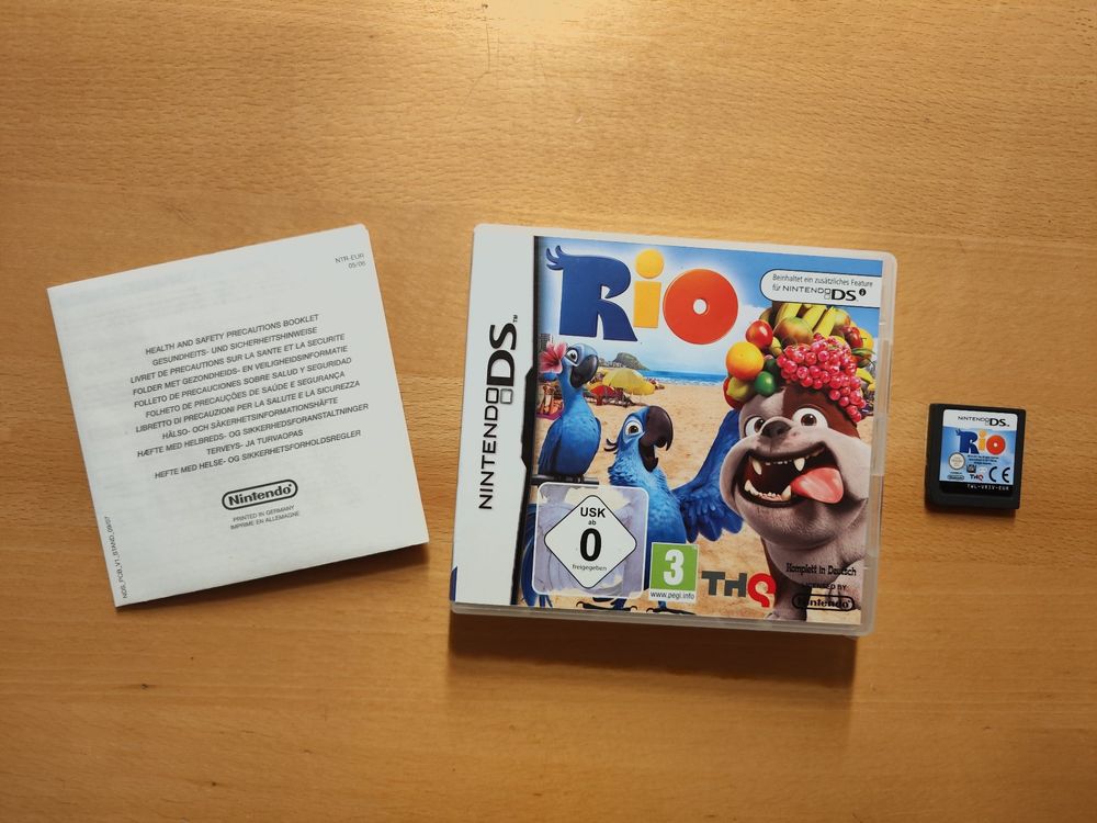 Rio Nintendo DS Modul Spiel (Gebraucht) in Rotkreuz für CHF 3 – mit ...