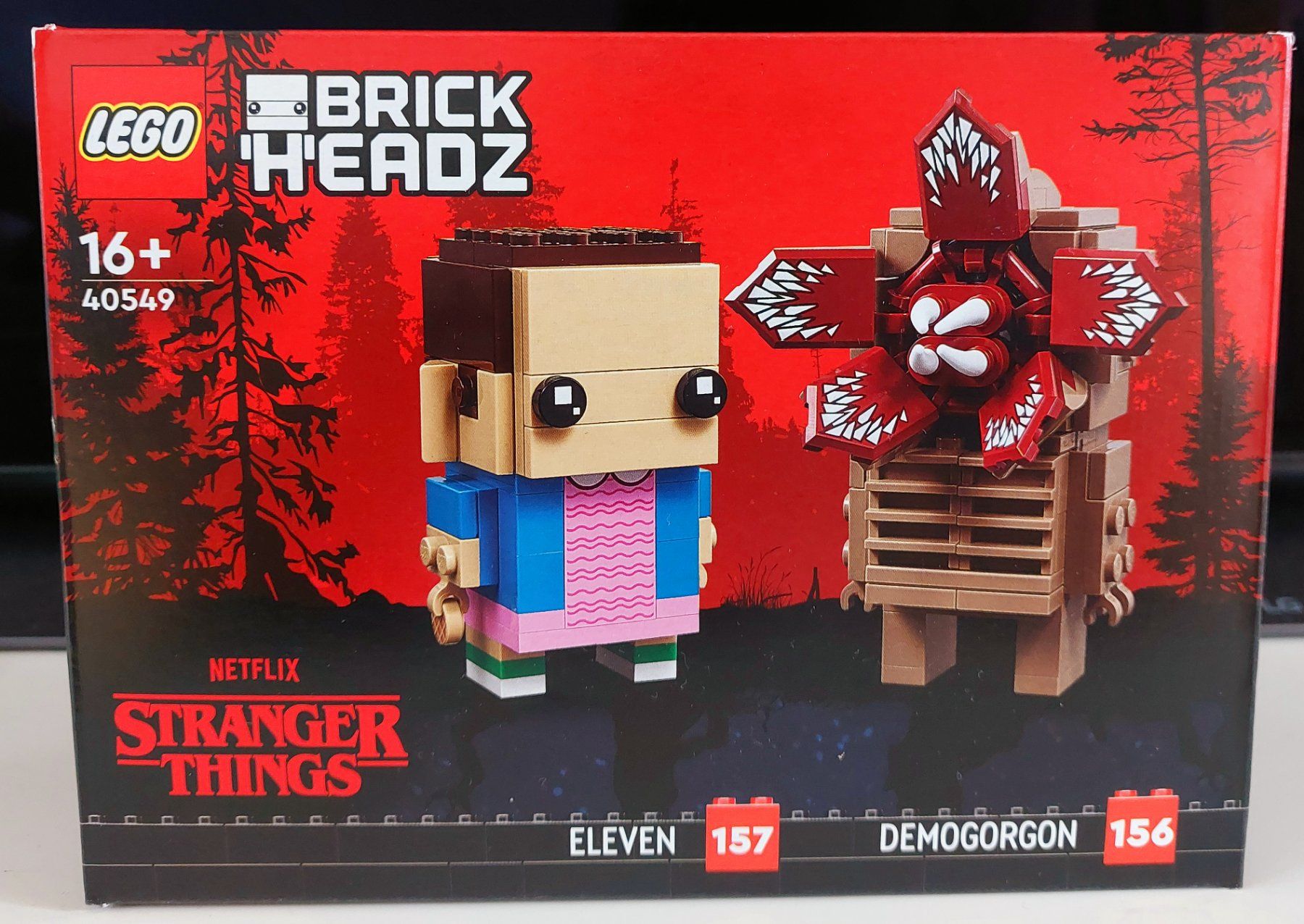 Libri: Lego Stranger Things 40549 Brick Headz . NEW Neu – Nuovo e nell'imballaggio originale da Bern venduto da Ciprofloxacina