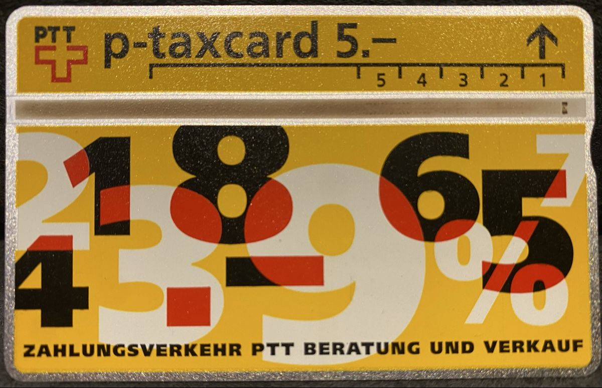 Schede telefoniche: P-taxcard – Usato da Lausanne venduto da babacard10