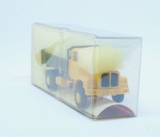 1:87 Berna Saurer Roskopf 4x2 Hauber Kipper 416 gelb
