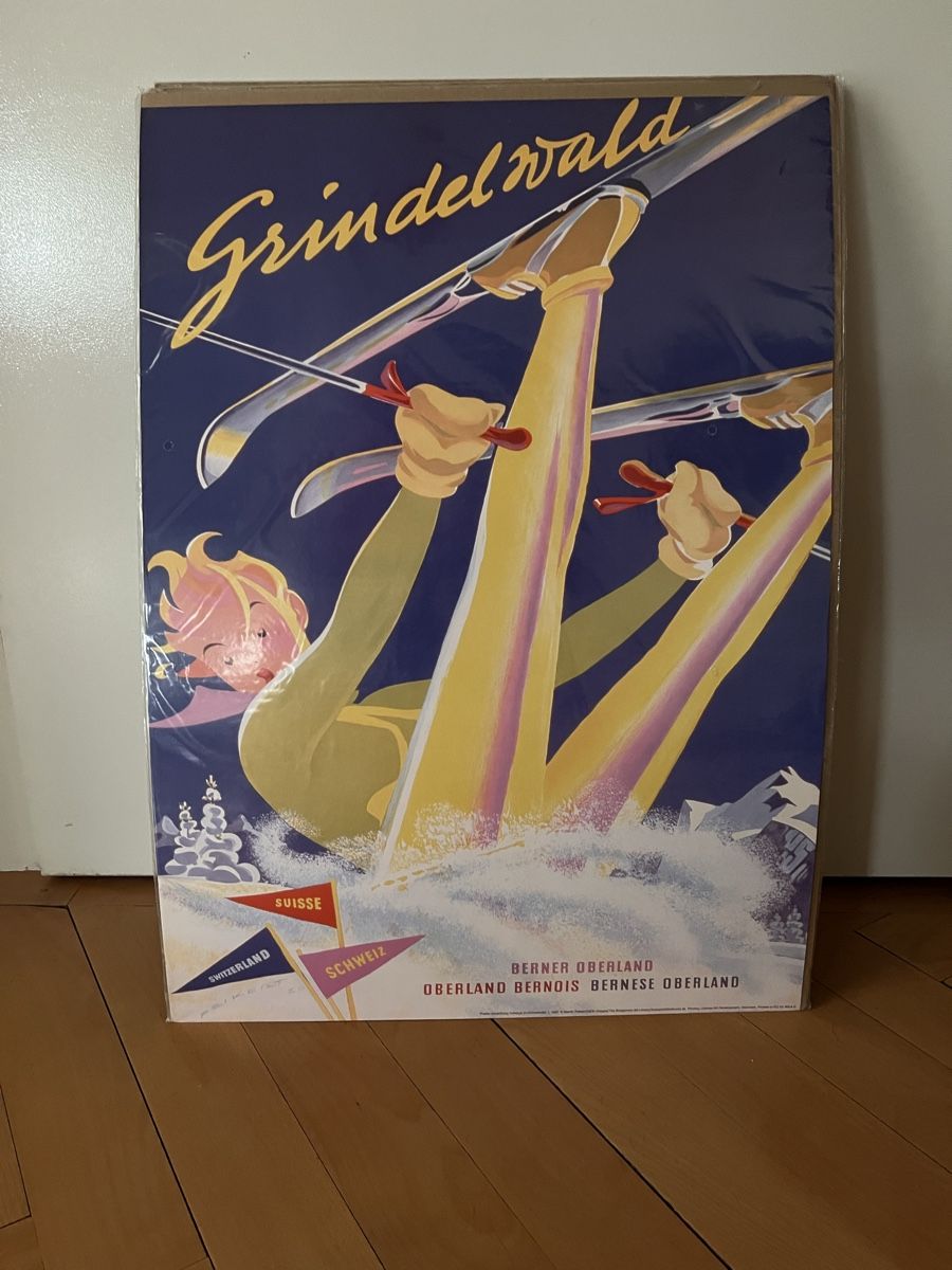 Posters & Illustrations: Werbeplakat Grindelwald – Neuf avec emballage d'origine à Zürich par 144happy