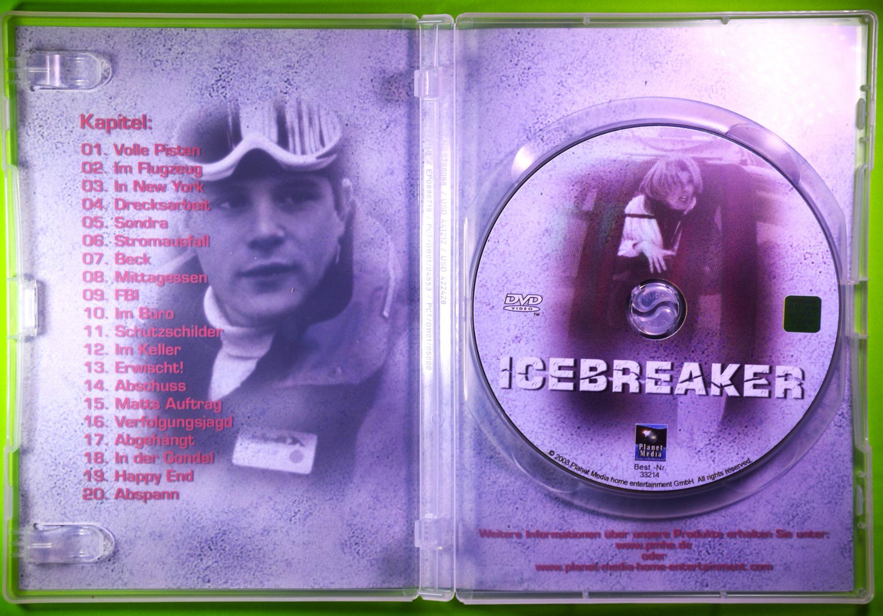 Tutti i DVDs: ICEBREAKER / RASANTER ACTION - THRILLER ! – Nuovo (secondo la descrizione) da Luzern venduto da piro12 3